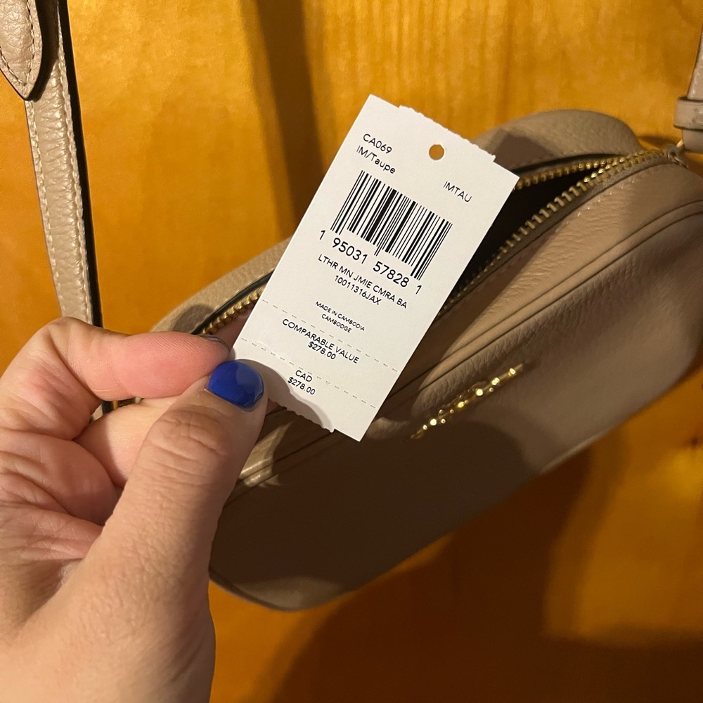Coach camera bag crossbody